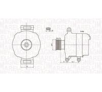 MAGNETI MARELLI 063731869010 Alternateur