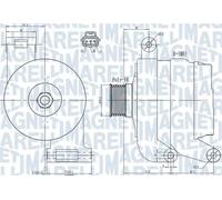 MAGNETI MARELLI 063731931010 Alternateur