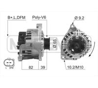 Alternateur EB071G 113751 9044330 CA 1588 IR 078 903 016 F 439260 IA.1307 A3108