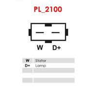Alternateur avec poulie A0202PR AS-PL pour VW SEAT SKODA
