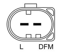 Bosch Alternateur 0 986 048 921 – 150A 14V – poulie d'entraînement multiple – pour BMW / Land Rover