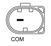 Alternateur avec poulie d'entraînement multiple 0 986 083 470 BOSCH pour BMW X6