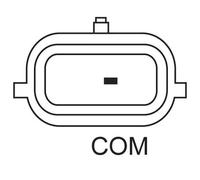 Alternateur avec poulie d'entraînement multiple 0 986 084 100 BOSCH pour RENAULT