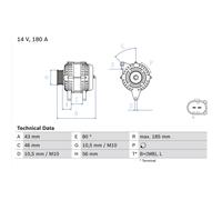 BOSCH 0 986 081 390 Alternateur