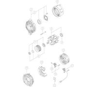 MAHLE ORIGINAL MG 36 Alternateur