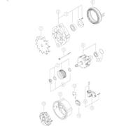 Alternateur MAHLE MG 165