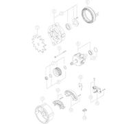 Alternateur MAHLE MG 524