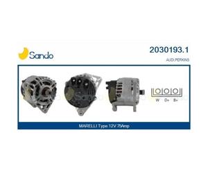 Alternateur Sando 2030193.1 pour Perkins Jcb Caterpillar