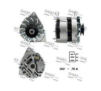 Alternateur Sidat A12LU0026A2 pour Ford Mitsubishi Rover Perkins