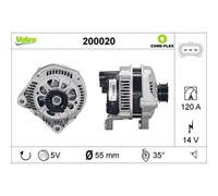 Alternateur VALEO 200020