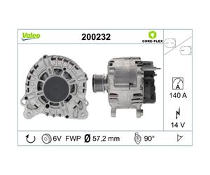 Alternateur VALEO 200232