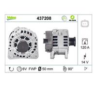 Alternateur VALEO 437208