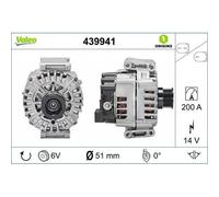 Alternateur Valeo 439941 Valeo Origins - Technologie D'origine pour