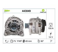 Alternateur VALEO 443049