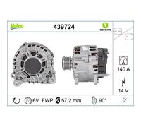 Alternateur VALEO ORIGINS NEW VALEO 439724
