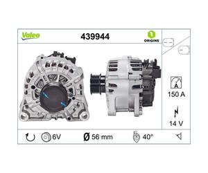 Alternateur VALEO ORIGINS NEW VALEO 439944