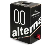 ALTERNATIVA Bag in Box Rosé Sec Sans Alcool 0,0% - 5 Litres - Boisson Désalcoolisé Premium Italien - Idéal pour Célébrations, Cadeaux, Occasions Spéciales - Alcool Free