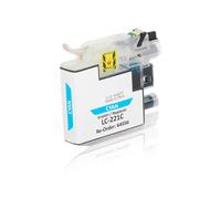 Alternative à Brother LC-221 C Cartouche d'encre, cyan