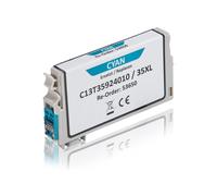 Alternative à Epson C13T35924010 / 35XL Cartouche d'encre, cyan