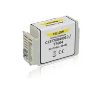 Alternative à Epson C13T76044010 / T7604 Cartouche d'encre, jaune