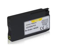 Alternative à HP CZ132A / 711 Cartouche d'encre, jaune