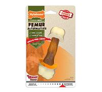 Alternative à l’os de cuisse, jouet à mâcher qui ne laisse aucun dégâts, arôme bœuf, pour les chiens de taille moyenne (jusqu’à 16kg), Chiens à mâchouillage puissant/extrême