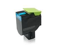 Alternative à Lexmark 70C2HC0 / 702HC Cartouche toner, cyan