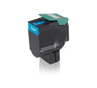 Alternative à Lexmark C544X1CG Cartouche toner, cyan