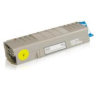 Alternative à OKI 43324421 / C5800 Cartouche toner, jaune