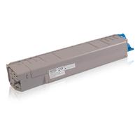 Alternative à OKI 43487712 / C8600 Cartouche toner, noir