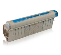Alternative à OKI 46507507 / C612 Cartouche toner, cyan