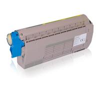 Alternative à OKI 46507613 / C712 Cartouche toner, jaune
