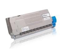 Alternative à OKI 46507615 / C712 Cartouche toner, cyan