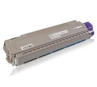 Alternative à OKI 46861307 / C834 / C844 Cartouche toner, cyan