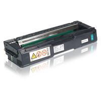 Alternative à Ricoh 407544 Cartouche toner, cyan