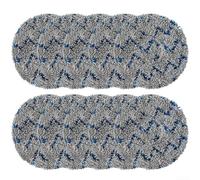 Alternative durable et fiable pour garder vos sols propres avec dix chiffons de rechange faciles à utiliser (gris foncé)