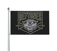 Alternative Metal Band Drapeau 3x5FT Double Face - Bannière Rock Band Musique - Tissu Polyester Résistant - Décoration Chambre Murale, Concert, Festival, Fans Cadeau