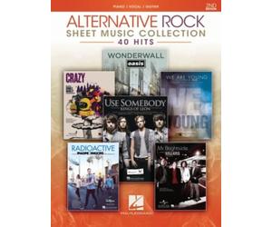 Alternative Rock | Recueil de partitions piano voix guitare avec accords et paroles | 40 titres cultes du rock alternatif dont Wonderwall, Mr. Brightside et Smells Like Teen Spirit