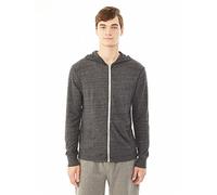 Alternative Sweat à Capuche pour Homme : Sudadera Capucha Con Cierre Lot de 2 Sweat à Capuche zippé écologique, Eco Noir, XXL