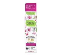 Alterra Crème de jour anti-âge Orchidée 50 ml pour peaux matures et exigeantes, avec huile d'olive bio, actif cellulaire & naturel Q10, cosmétique naturel certifié, végétalien, certifié ÖKO-TEST GUT