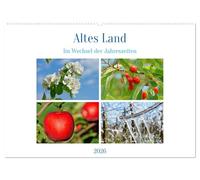 Altes Land im Wechsel der Jahreszeiten (Wandkalender 2026 DIN A2 quer), CALVENDO Monatskalender: Das Alte Land an der Elbe ist zu jeder Jahreszeit eine kleine Reise wert