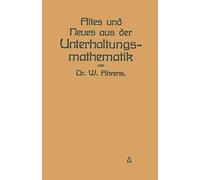 Altes Und Neues Aus Der Unterhaltungsmathematik