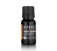 Alteya Huile d'Orange Douce Bio (Citrus Aurantium Dulcis) 10 ml - 100% Huile Essentielle d'Orange Douce Naturelle Pure Certifiée USDA