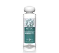 Alteya Organic Eau de rose blanche bulgare 250 ml - Certifiée 100% organique USDA,naturelle, Eau florale distillée à la vapeur à partir de pétales fraiches de fleurs de rose blanche Rosa Alba bulgare