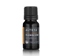 Alteya Organic Huile essentielle d’encens (Boswellia Serrata) 10 ml - Huile essentielle de Frankencense pure et naturelle 100% Certifié Biologique par l'USDA