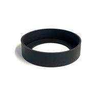 ALTGLAS 2X Dessous de Verre en Silicone pour Bouteilles de Distributeur de Savon de 250ml de Verre recyclé (Noir)