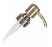 ALTGLAS Pompe pour Distributeur de Savon Liquide 'Zagreb' - Pomp de Rechange ou pour Upcycling en Acier INOX avec Filetage de 28 mm (Bronze Vintage)