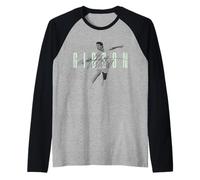 Althea Gibson Merch | Légende du Tennis Grand Champ | AG006 Manche Raglan