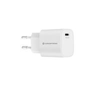 Conceptronic Chargeur secteur ALTHEA14W - 1 port USB-C PD 3.0 20W - Blanc Universel