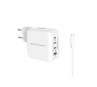 Conceptronic ALTHEA18W chargeur d'appareils mobiles Universel Blanc Secteur Charge rapide Intérieure